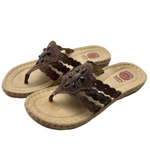 Earth Spirit | Shoes | Earth Spirit Sandals Brown Size 7 | Poshmark